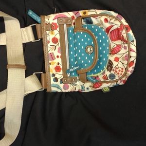 Lily Bloom cat purse multicolored